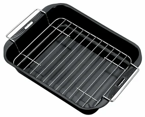 Tescoma Saphir pekáč hlboký s roštom 38x28, 5 cm