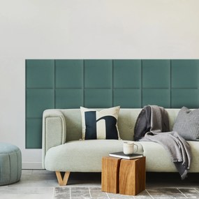 Zástena za gauč - Štvorec - 50x50cm Farba: Morská zeleň, Rozmer: 50x50