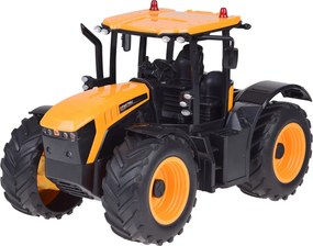 JOKOMISIADA Traktor JCB s prívesom na diaľkové ovládanie s výklopnou korbou Double E 1:16 RC0670