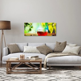 Obraz - Zátišie s čajom (120x50 cm)