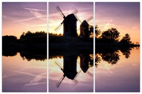 Fotka veterných mlynov - obraz