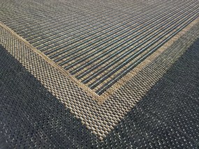 Koberec Eqos 0001 Brown – hnedý vzorovaný obdĺžnik Rozmer: 120x180 cm