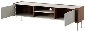 Televizní stolek Wrap 180 cm ořech/kašmír