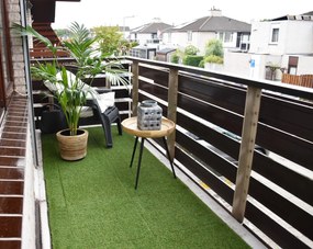 Gumová trávniková dlaždica ASLON 50 x 50 cm, Moss Green