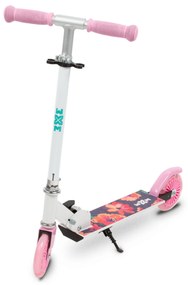 Kidwell Skladacia detská kolobežka SKIPO Floral WXM s LED kolesami ABEC-7 prw-00144384