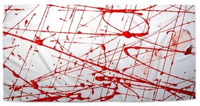 Sablio Uterák Krvavé striekance - 50x100 cm