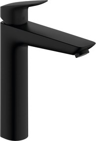 Hansgrohe Logis, umývadlová batéria 190 bez odtokovej súpravy, čierna matná, HAN-71091670