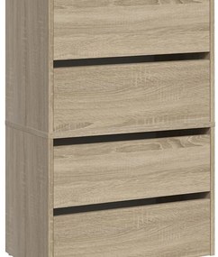 Skrinka na topánky Modo X2 Sonoma