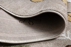 Dywany Łuszczów, Detský kusový koberec Fun Forester beige, 80x150, viacfarebná, detská izba