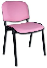 Konferenčná stolička ISO eko-koža Hnedá D19 EKO