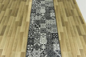 Behúň Luna 503754/89922 - patchwork sivý