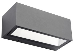 Ecolite Z1233-12W - LED Vonkajšie nástenné svietidlo OSKAR LED/12W/230V 4000K IP54