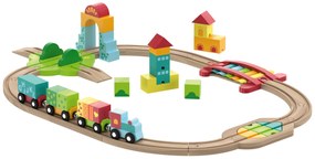 lupilu® Drevená železničná súprava M (Montessori) (100394864)