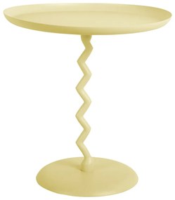 Kovový okrúhly odkladací stolík ø 40 cm Zig Zag – Leitmotiv