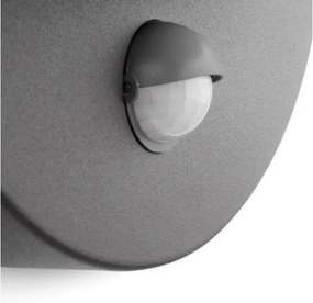 Philips - Vonkajšie nástenné svietidlo so senzorom JUNE 1xE27/12W/230V IP44