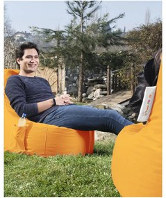 Oranžový sedací vak EVA Sport – Floriane Garden