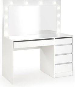 Toaletný stolík AMORIO biely