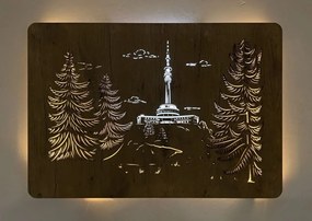 Obrazy na stenu Vysielač na vrchu