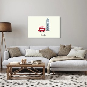 Obraz - Mestá Európy N⁰3 (90x60 cm)