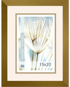 Fotorám 15x20, Quadro/GOLD