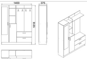Predsieňová zostava Dana White