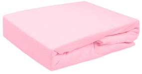 FROTÉ PRESTIERADLO 005/170 180X200 CM SVETLORUŽOVÉ