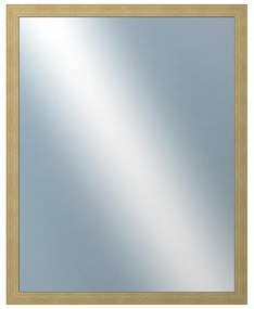 DANTIK - Zrkadlo v rámu, rozmer s rámom 80x100 cm z lišty ANDRÉ veľká starostrieborná (3156)
