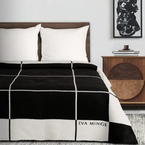 Deka Elegant 1 biela / čierna