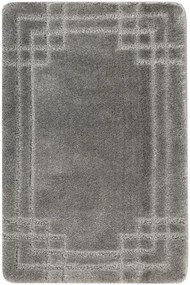 Kúpeľňový koberček Sego sivý, mozaika