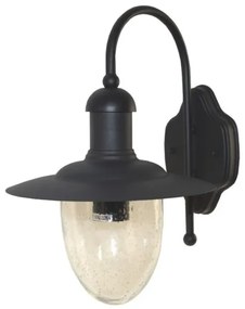 Vonkajšie nástenné svietidlo TALISA 1xE27/60W/230V IP44 čierna