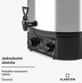 Klarstein Biggie Small, zavárací hrniec, 16 l, 2000 W, nehrdzavejúca oceľ