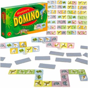 KIK ALEXANDER dinosaurie domino vzdelávacia hra 4+