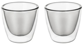 Sklenené hrnčeky na espresso v súprave 2 ks 110 ml – Orion