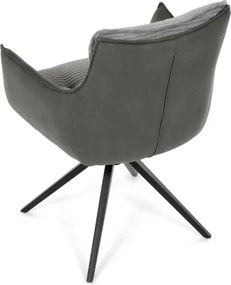 Jedálenská stolička sivá DCH-D1345 GREY2