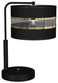 Milagro Stolná lampa ULTIMO 1xE27/60W/230V čierna MI1460