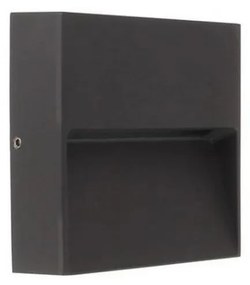 LED2 - LED Vonkajšie nástenné svietidlo STEP ON LED/3W/230V antracit  IP54
