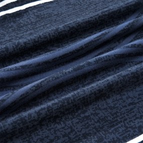 4Home Napínací poťah na stoličku Elegant modrá, 45-50 cm, súprava 2 ks