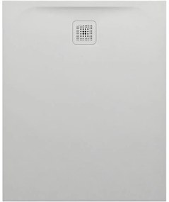 LAUFEN Pro obdĺžniková sprchová vanička z materiálu Marbond, odtok na kratšej strane, 1100 x 900 x 33 mm, svetlá šedá, H2129550770001