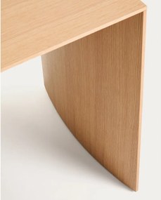 Pracovný stôl v dekore duba 60x140 cm Litto – Kave Home