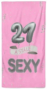 Osuška Stále sexy – ružová (vek: 21)