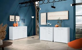 Skrinka so zásuvkami Mike, biela