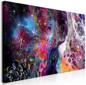 Obraz - Colourful Galaxy (1 Part) Wide Veľkosť: 120x60, Verzia: Na talianskom plátne