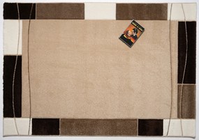 Spoltex, Kusový koberec Cascada Plus beige 6294, 160x230, béžová, chodba / predsieň