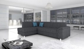 Sedacia súprava Bardot OT-2, tmavá sivá tkanina