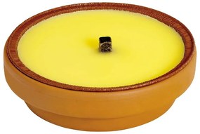 Petali Citronella vonná sviečka v terakotovej miske - horenie 10h