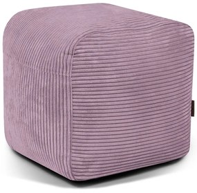 Fialový menčestrový sedací vak Plus 50 Lounge – SLOWDOWN