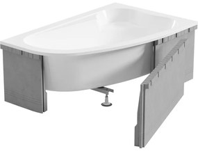 Mexen X-ST, polystyrénový plášť na rohovú vaňu 240 cm, biela, 55022-00