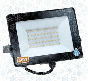 BERGE LED reflektor IVO-2 50W - teplá biela