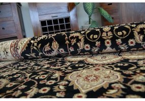 Kusový koberec Agas čierny 150x300cm