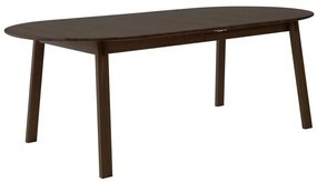 Rozkladací jedálenský stôl s prídavnou doskou z dubového dreva 100x220 cm Amalfi – Hammel Furniture